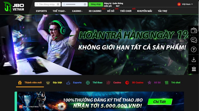 JBO – nhà cái bứt phá để mang lại sự thành công cho bạn