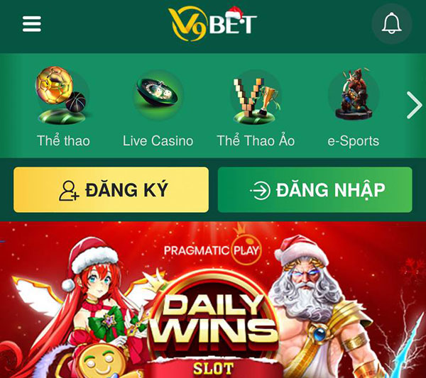 Đăng ký V9bet